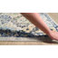 Hillsby Machine Woven Oriental Blue/Yellow/Grey Area Rug-33063457