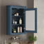 Armoire de rangement murale avec miroir