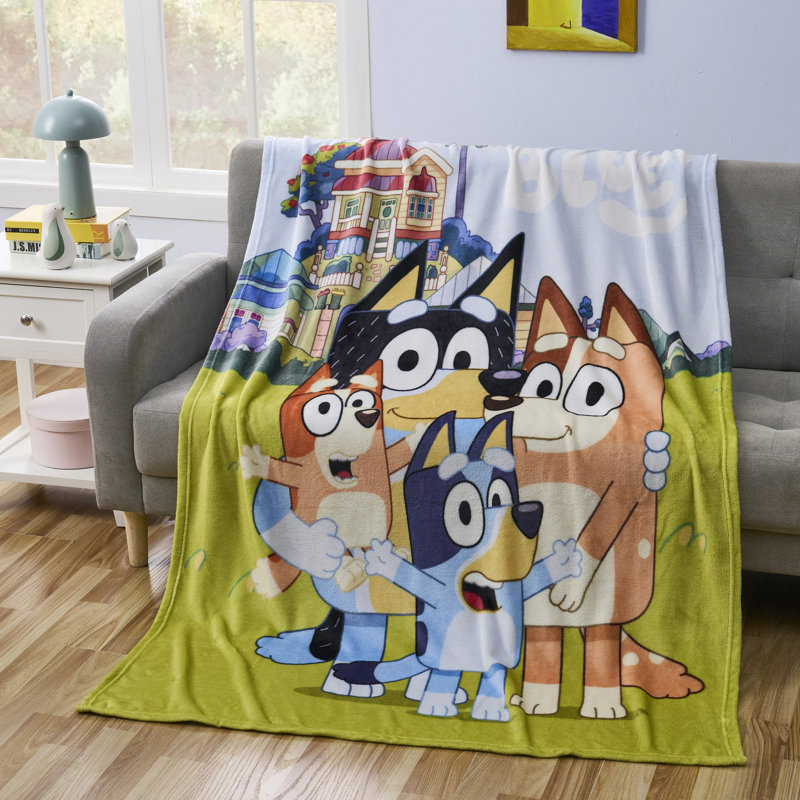 Bluey 46x60 Kids Throw Blanket