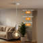 1 - Light White Bulb Pendant