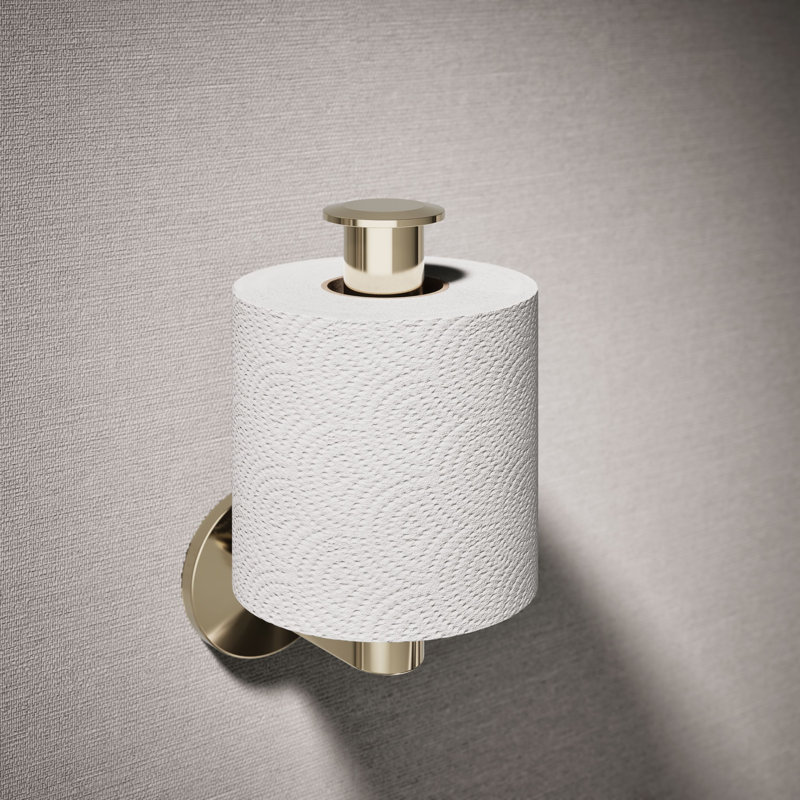 Components™ Vertical Toilet Tissue Holder, Gold