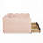 Linen Fabric Cozy Gingham Daybed with Two Storage Drawers and with USB Port and Adorable Wave Shaped-1263608801-1263608812
