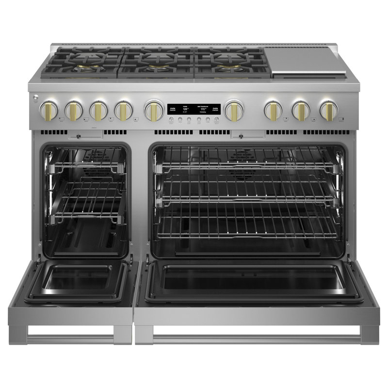 Monogram 48" Professional Range With 6 Burners And Griddle, 8.9 cu ft, Natural Gas
