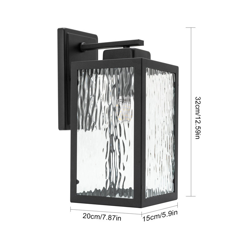 1-light Outdoor Waterproof Wall Light