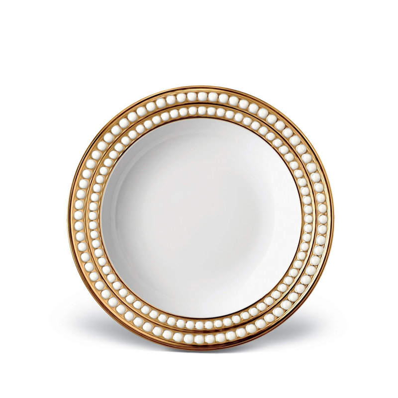 Perlee Gold Soup Plate