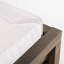 Chaise d'angle blanche par - Wood For Force, chaise rembourrée avec de l'eau, coussins inclus, 29,52 x 29,52 x 26,32