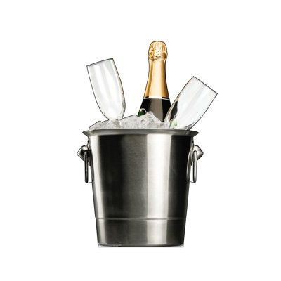 Accroche en carton à seau à champagne