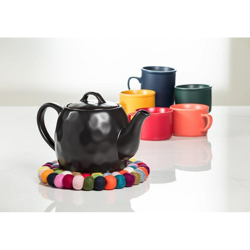 Matte Teapot, Black