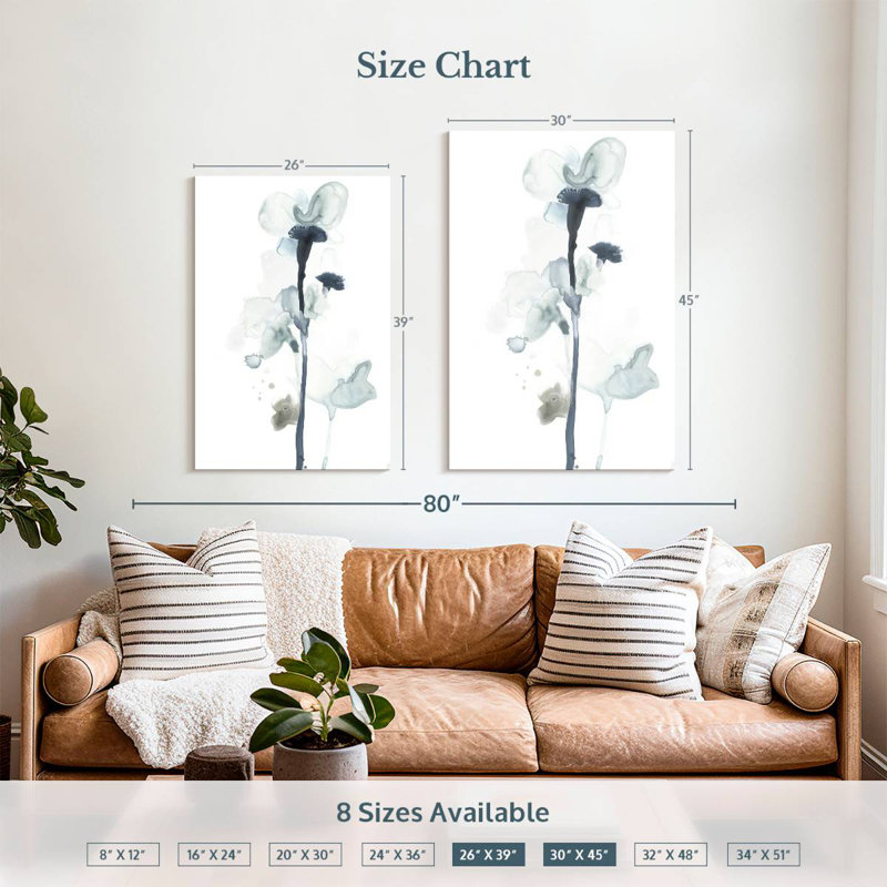 Avery Midnight Blossoms I, 39" H x 26" W