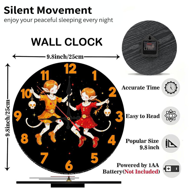 Clock Fairies Dancing