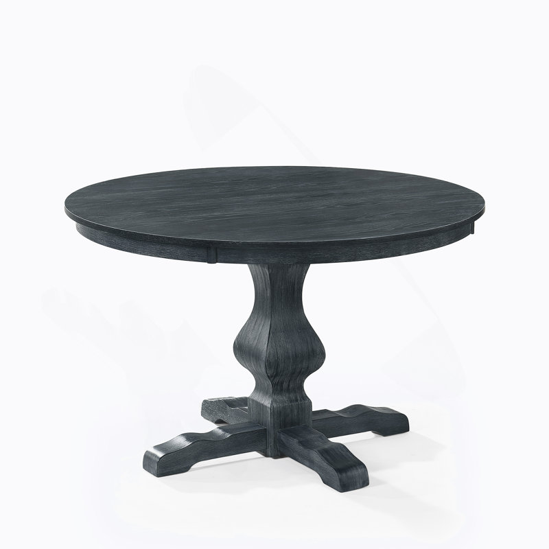Table à manger ronde (2 boîtes)