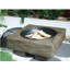 Wood Grain Design Outdoor Wooden Fuel Pit