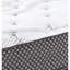 Matelas simple de 10 po de largeur moyenne - avec tissu anti-mèche, mousse viscoélastique imprégnée de gel pour un repos confortable, ressorts enveloppés sur le pourtour, nuit paisible, mousses, tissu ajustable à séchage à sec et sommeil, dossier à la hanche