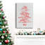 Arbre de Noël - reproduction d'art sur toile tendue-1069080493