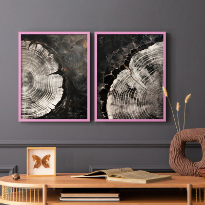 ABSTRACT Series CCXLIV - Reproduction encadrée de qualité supérieure - prête à être accrochée - aucun clou requis - aucun clou requis