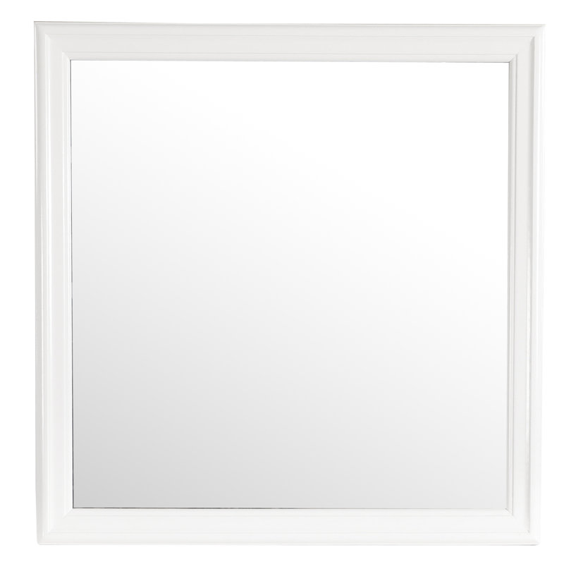 Miroir mural Louis Phillipe, Blanc