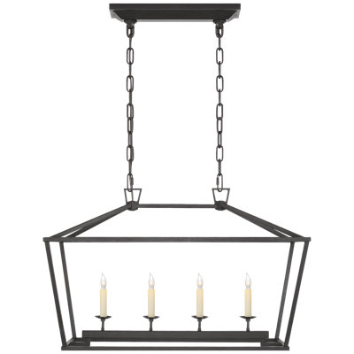 Chapman & Myers Darlana Small Linear Lantern