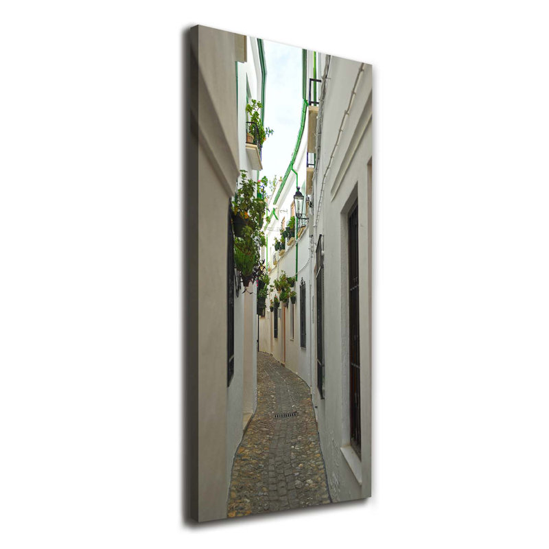 Streets Of Andalusia - Wrapped Canvas Print