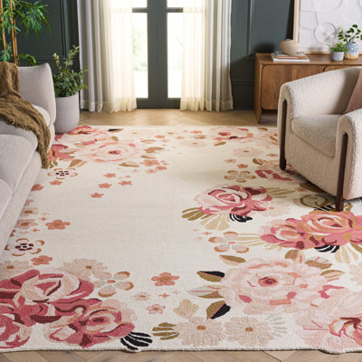 Tapis en laine Adabelle