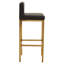 Madeline Upholstered Counter Stool with Metal Frame-87208029-87208028