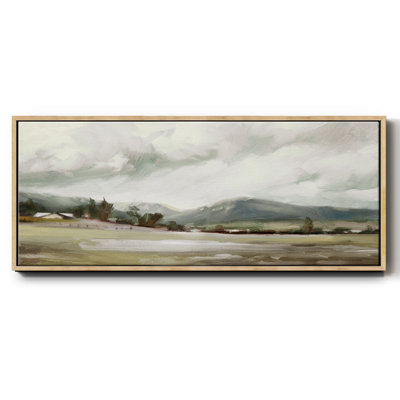 Big Sky Valley- Framed Canvas