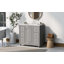 Meuble-lavabo simple 36,11 po avec plateau en résine Giannico-779057694