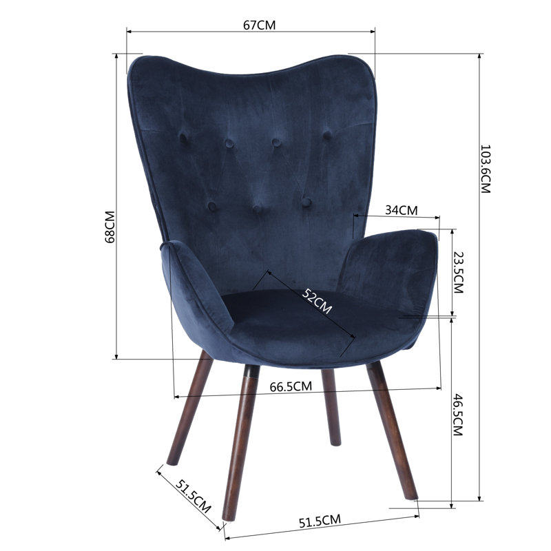 Talon Upholstered Armchair