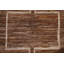 Tapis oriental brun en laine Gabbeh 6 x 9