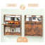 Bureau mural table pliante murale Bureau flottant avec tablette de rangement-149555086
