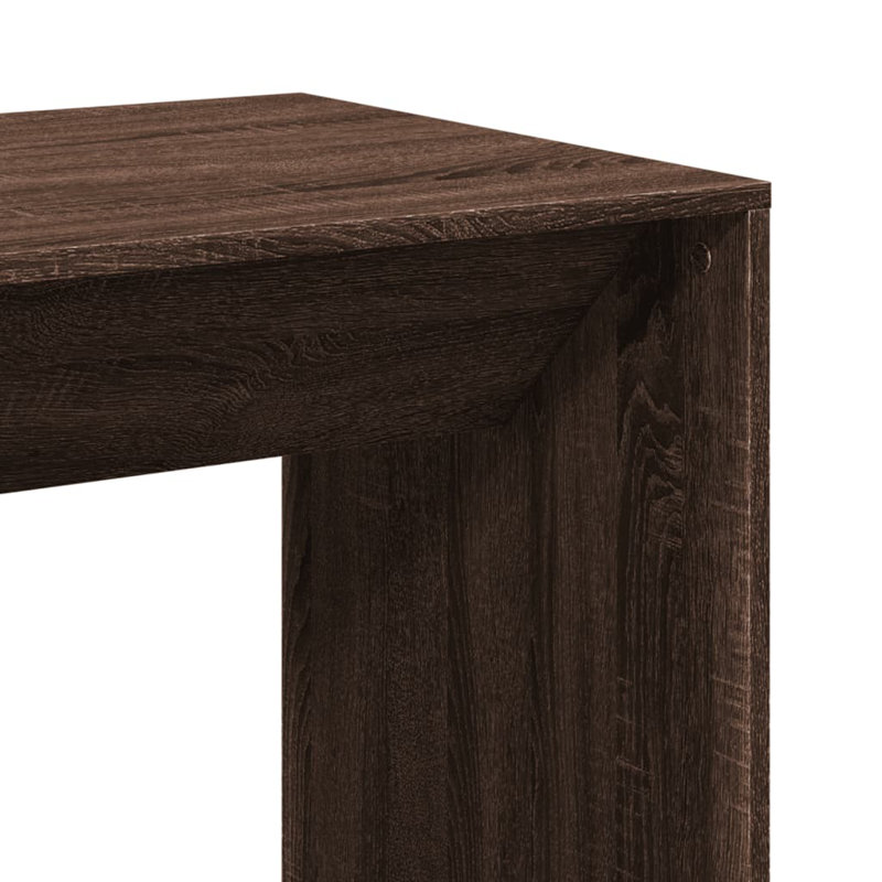 54-9 Dining Table, Brown oak