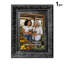 Cadre photo noir indémodable de 11 po x 14 po 1 pièce avec fixation murale ou de table