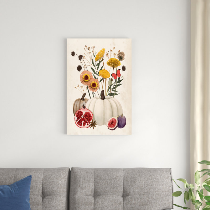 Automne botanique I, H 30 po x l 20 po x P 1,25 po