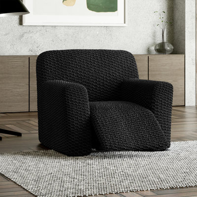 Housse ajustée pour fauteuil inclinable - Résistante, protectrice et adaptée aux animaux de compagnie - Collection Embrace
