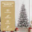 vidaXL Christmas Bauble Transparent-1492999664