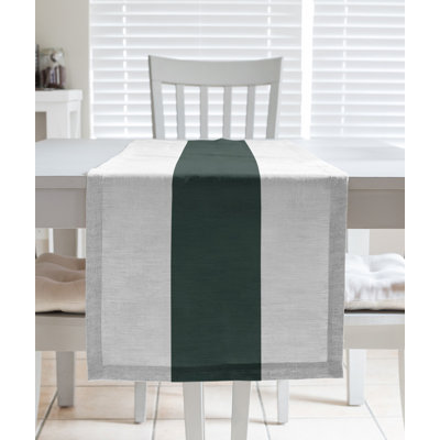 Green Bay Football Stripes Table Runner