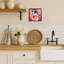 Impression sur toile encadrée Borzoi My Valentine