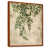 Toile avec cadre flottant brun