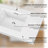 36 In. W X 22 In. D Solid Surface Cultured Marble White Single Sink Bath Vanity Top Rectangular Basin Countertop