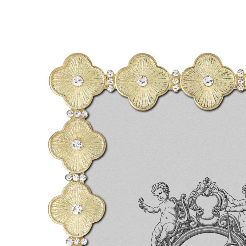 Windsor Metal Picture Frame, Gold, 4" x 6"