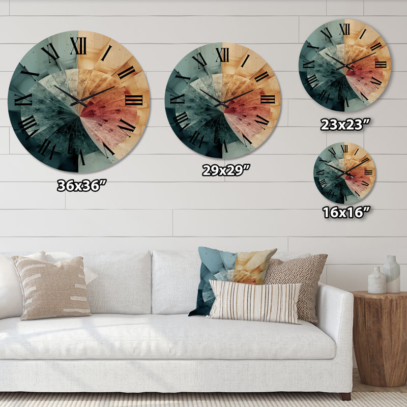Horloge murale Contemplating Divinity Circular Harmony II, Petit