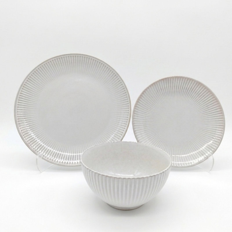 Stoneware Dinnerware - Service for 4