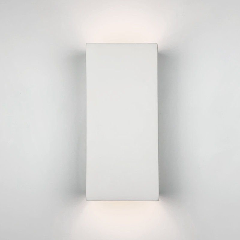 Plafonnier encastré blanc à intensité variable 2 lumières Aulay