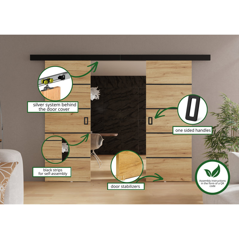 Baban 2 Door, 214cm x 205cm, Beige