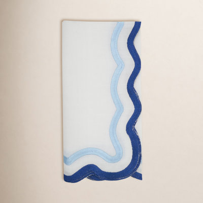 Scalloped Cotton Napkin
