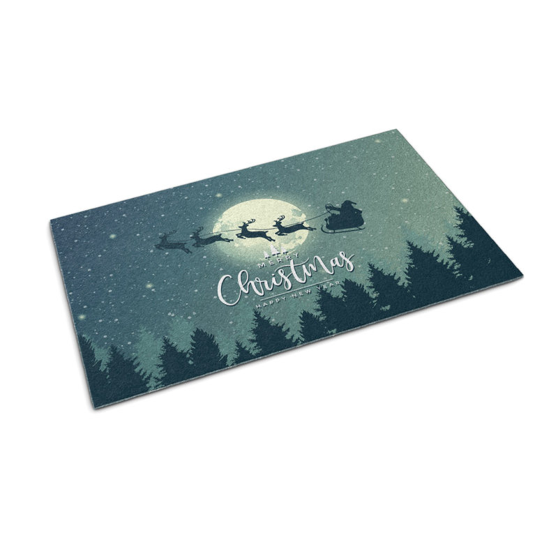 Non-Slip Christmas Outdoor Doormat