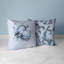 Coussin décoratif réversible intérieur / extérieur Petal And Swirl-101119569-101119567