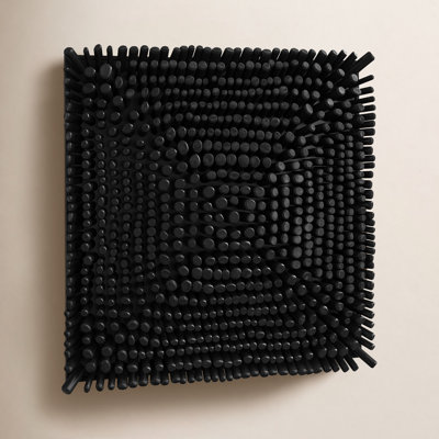 Portside Modern Abstract Solid Wood Wall Decor