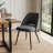 Modern 79" Dining Set With 8 Boucle Dining Chairs
