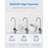 Waterdrop - G3P800 Reverse Osmosis Water Filter System Extra Wd-Pt-07B Water Filter Pitcher
