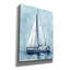 Toile épique «Lone Sailboat 1» par Emma Caroline, 40 po x 54 po-1204535226